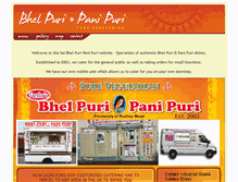 Tablet Screenshot of bhelpuri-panipuri.co.uk